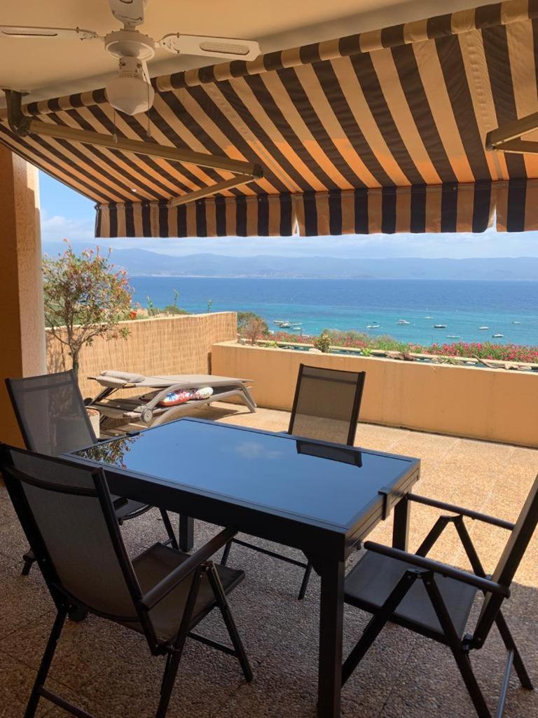 Marinella, Vue Mer Panoramique, Superbe T2 Plage A 150 M Ajaccio  Bagian luar foto